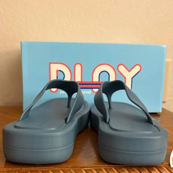 Jeffrey Campbell Denim Blue Sandals - Picture 6 of 8